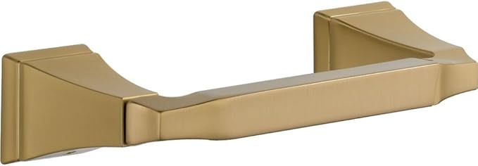 Delta Faucet Dryden Toilet Paper Holder, Champagne Bronze, Bathroom Accessories, 75150-CZ