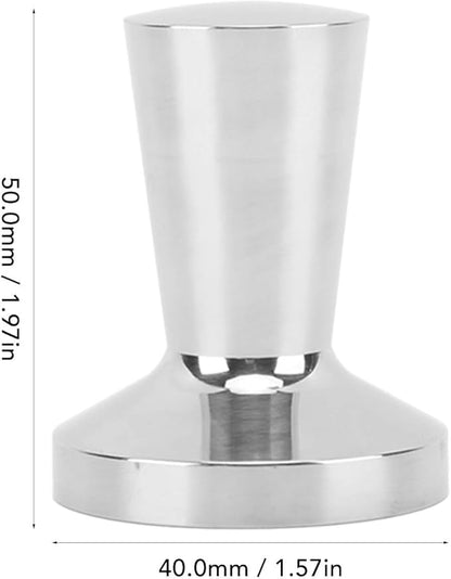 Coffee Tamper, 40mm Espresso Hand Press Tampers, Stainless Steel Solid Handheld Coffee Filling Powder Press Tool for Nestle, Coffee Tamper Espresso Tamper Hand Tamper Tool