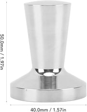 Coffee Tamper, 40mm Espresso Hand Press Tampers, Stainless Steel Solid Handheld Coffee Filling Powder Press Tool for Nestle, Coffee Tamper Espresso Tamper Hand Tamper Tool