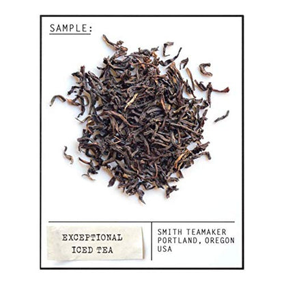 Steven Smith Teamaker Exceptional Iced Tea No. 46, Refreshing, Caffeinated, Sustainably Grown, Full Leaf Black Iced Tea, 10 Count, 1 Quart Sachets