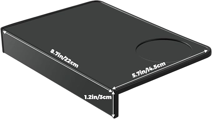 Espresso Tamping Mat – Emptycolor Coffee Tamper Mat for Espresso Machine, Food Grade Silicone Tamp Mat, Heat Resistant, Waterproof Espresso Rubber Mat for Portafilter Station