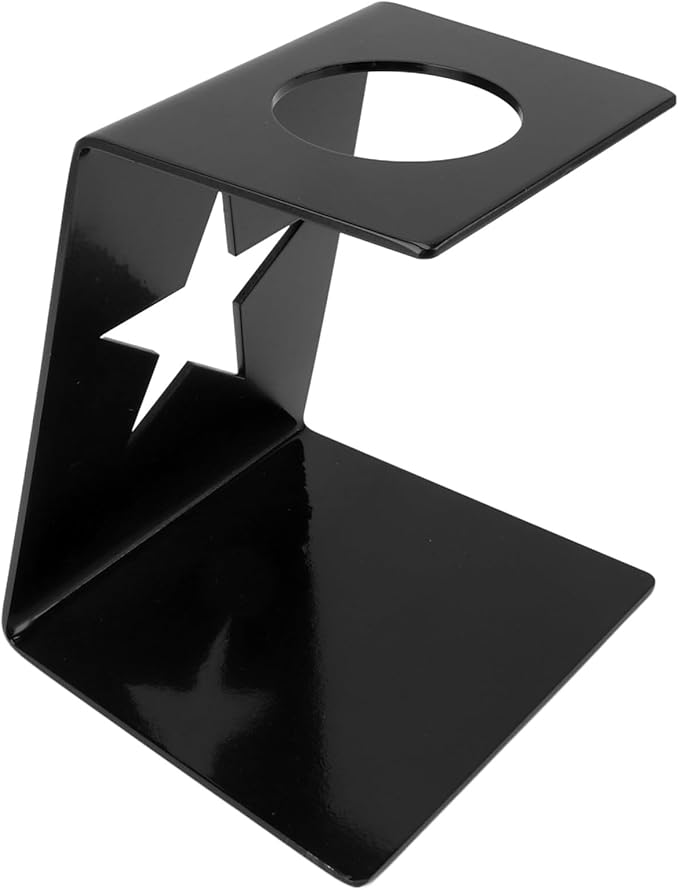 Reusable Pour Over Coffee Maker Dripper Stand for Home or Office (Black)