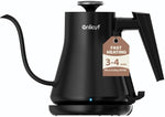Load image into Gallery viewer, Gooseneck Electric Kettle 0.8L - Matte Black Tea Kettle with Auto Shut Off, Boil-Dry Protection &amp; BPA-Free Design, Precision Electric Water Kettle for Pour Over Coffee, Tea Brewing