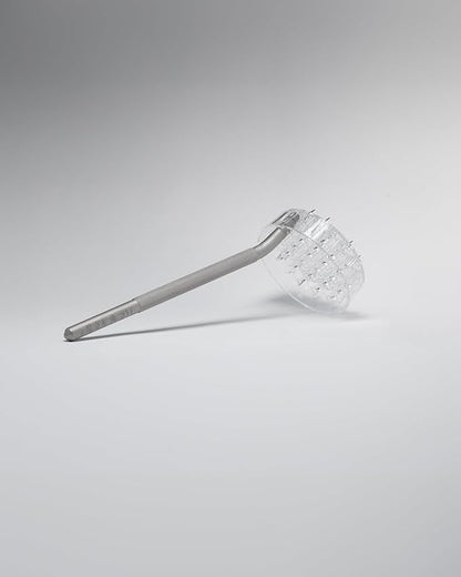 MELODRIP Pour Over Coffee Tool for Cleaner and Sweeter Brewing (Matte Grey Handle and Clear Dish)