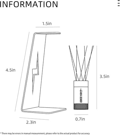 MHW-3BOMBER WDT Tool Espresso Distribution Tool with Magnetic Stand for Barista, Adjustable Range Coffee Needle Stirrer, 304 Stainless Steel 8 Needles 0.4mm with 6 Extra Needles, Black, T6126-OS