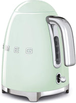 Load image into Gallery viewer, SMEG 50's Retro Style Electric Water Kettle with Automatic Shutoff, Removable Base, and Water Indicator, KLF03PBUS, Pastel Green