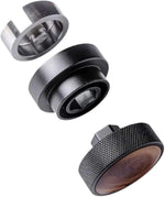 Load image into Gallery viewer, 53mm Espresso Distributor, Distribution Tool Aluminum Alloy, Stainless Steel and Walnut Wood Cap, Adjustable Height Leveler for 54mm Portafilters, Espresso Coffee Accessories