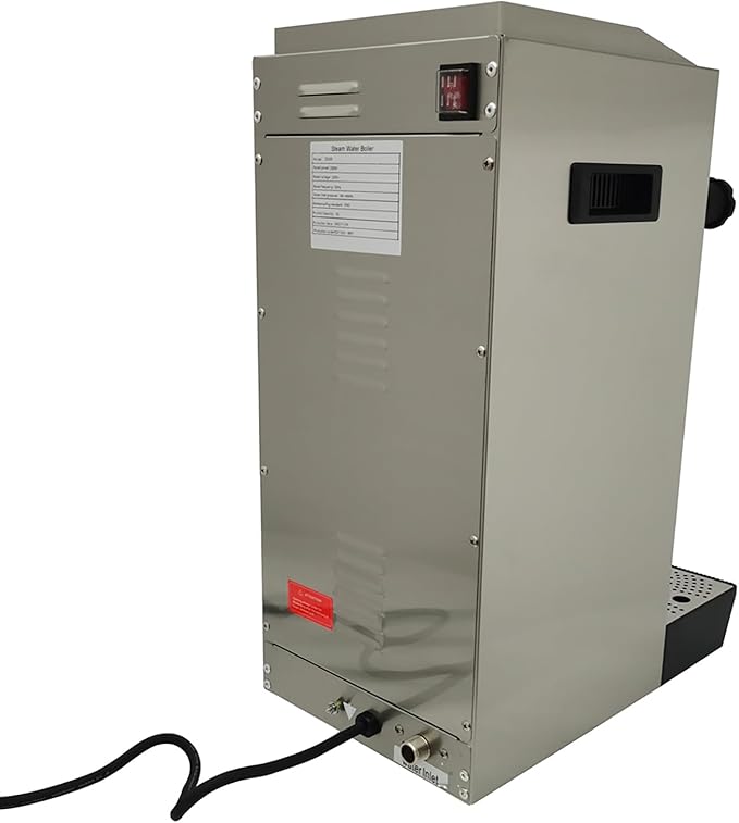 220V Stainless Steel Commercial Steam Boiling Water Frothing Machine 12L Milk Frother Electric Milk Foam Maker 2000W