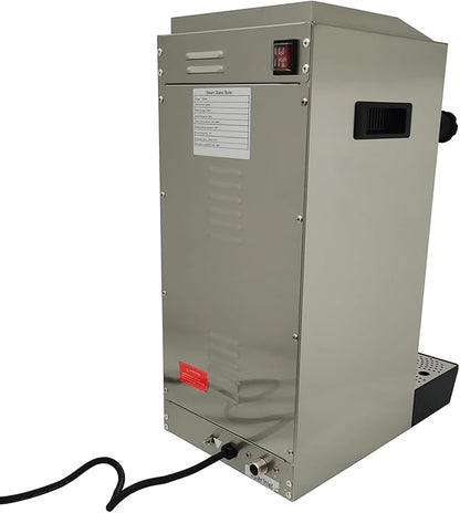 220V Stainless Steel Commercial Steam Boiling Water Frothing Machine 12L Milk Frother Electric Milk Foam Maker 2000W