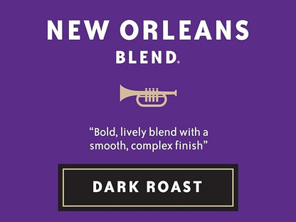 Community Coffee New Orleans Blend 96 Count Coffee Pods, Special Dark Roast, Compatible with Keurig 2.0 K-Cup Brewers, 24 Count (Pack of 4)