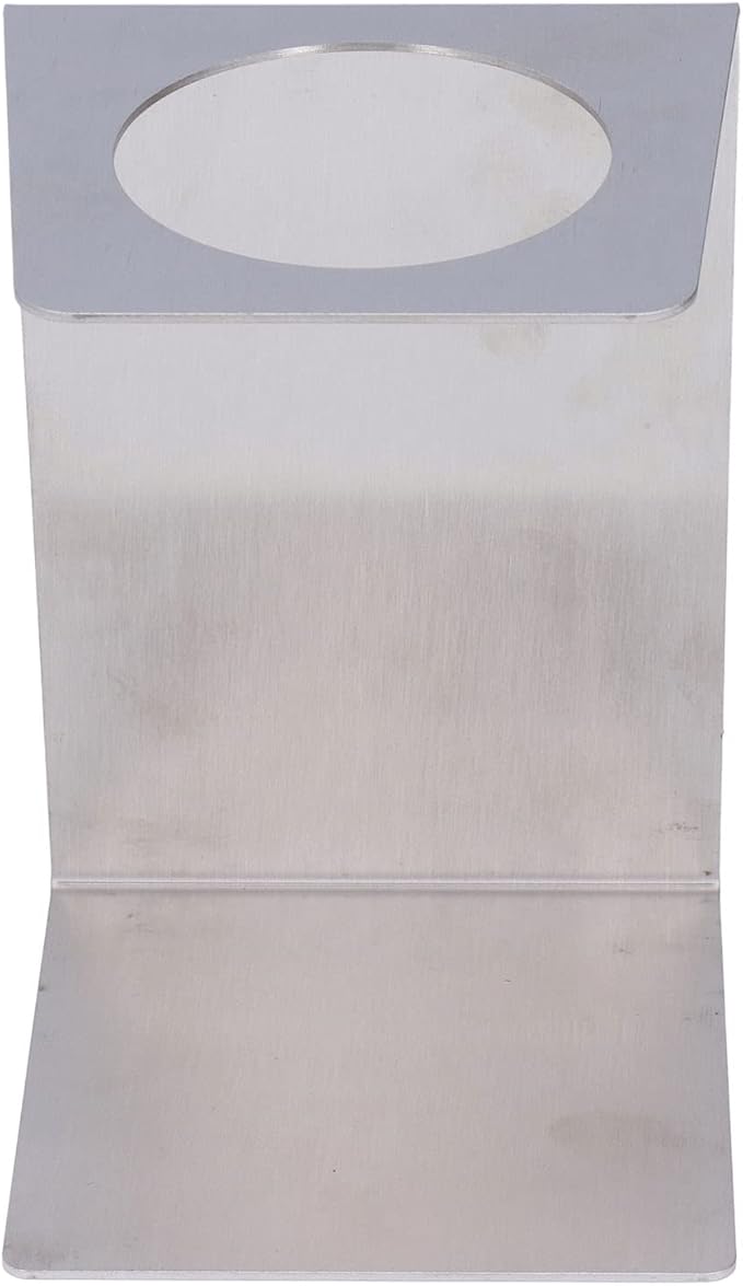 Drip Coffee Holder, Pour Over Coffee Stand, Lightweight Metal Dripper Holder for Home and Cafe Use (Silver)