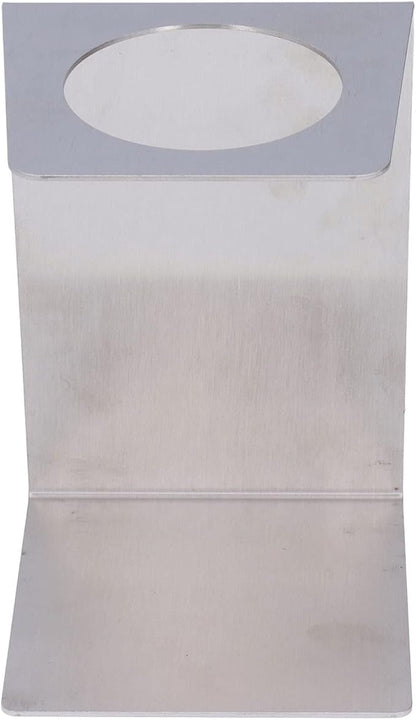 Drip Coffee Holder, Pour Over Coffee Stand, Lightweight Metal Dripper Holder for Home and Cafe Use (Silver)