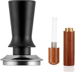 Load image into Gallery viewer, 53mm Espresso Tamper Set, Barista Tools Kit for Coffee Machine, Spring-Loaded 304 Stainless Steel Base 30lbs Coffee Calibrated Tamper and Distributer for Enjoying cafes Home Office hotels(53mm)