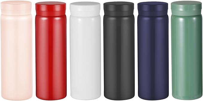 10oz Mini Water Bottle Stainless Steel Thermos Small Flask - Insulated Vacuum, Leak Proof, Keeps Drinks Hot/Cold - Ideal for Coffee, Tea, Water