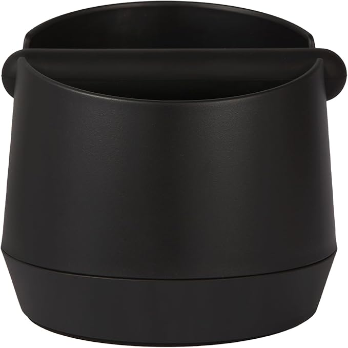 Knock Box 6 Inch Espresso Knock Box Shock-Absorbent Knock Box Espresso with Removable Knock Bar and Non-Slip Base Espresso Machine Accessories for Home/Office