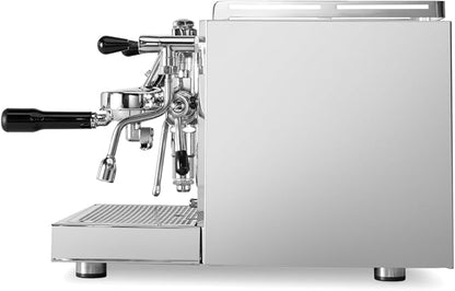 Diletta Alto Espresso Machine with Flow Control | Dual Boiler | PID | Shot Timer | Adjustable OPV | (Stainless Steel)