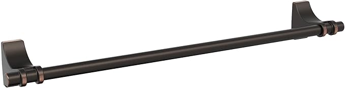 Amerock | Oil Rubbed Bronze | Davenport |Towel Bar | 18 inch (457 mm) | 4 Piece | Bathroom Accessories Set