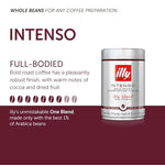 Load image into Gallery viewer, Illy Intenso Whole Bean Coffee, Dark Roast, Intense, Robust And Full Flavored With Notes Of Deep Cocoa, 100% Arabica Coffee, No Preservatives, 8.8 Ounce (Pack Of 1)
