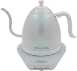 Load image into Gallery viewer, Brewista Artisan Electric Gooseneck Kettle, Water Boiler with LCD Panel, Precise Temperature Control, Fast Boiling and Keep Warm Settings for Pour-Over Coffee &amp; Tea, Café, 1 Liter (White Iridescent)