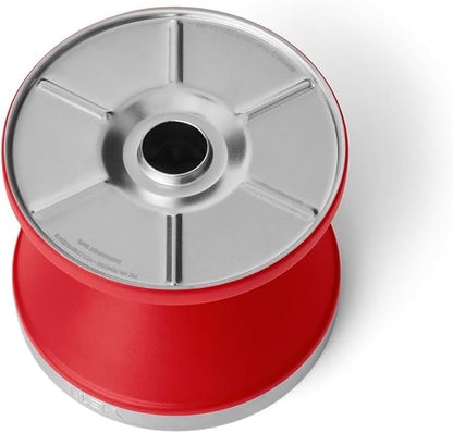 YETI Pour Over Coffee Maker Accessory Ramblers, Designed for Perfect Coffee Extraction Anywhere, Stainless Steel, fits any V60 Filter, Rescue Red