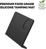 Load image into Gallery viewer, Espresso Tamping Mat – Emptycolor Coffee Tamper Mat for Espresso Machine, Food Grade Silicone Tamp Mat, Heat Resistant, Waterproof Espresso Rubber Mat for Portafilter Station