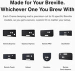 Load image into Gallery viewer, Crema Coffee Products Tamping Mat for Barista Touch | Non-Slip Silicone Protection for Countertops &amp; Portafilters | Precision Fit with Drip Tray &amp; Vent Holes|Easy to Clean,Durable Espresso Tamping Pad