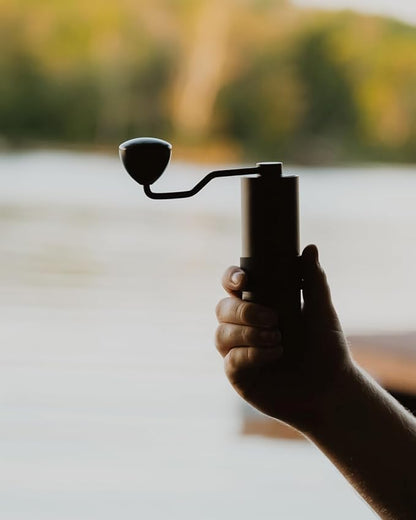 Normcore Manual Coffee Grinder V2 - Hand Coffee Grinder with Stainless Steel 38mm Contemporary Conical Burr - Adjustable Settings - For Espresso, Pour over, French Press