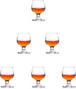 Load image into Gallery viewer, 1.75oz Mini Shot Glass Set of 6 - Clear, Super Cute, Perfect for Tasting Brandy - Glass Snifters