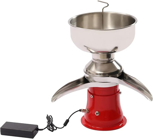 Milk Cream Centrifugal Separator Stainless Steel Electric Cream Separator 10500RPM Goat Milk Separator for Fresh Goat Cow Milk