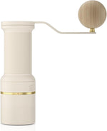 Load image into Gallery viewer, Cocinare ESSENCE GO B38 Ultra Manual Coffee Grinder – with Carrying Case Hand Grinder Capacity 30g, GhostEdge Ultra Burr &amp; 80 Grind Settings, Perfect for Pour-over, Espresso, Cold Brew (Vintage White)