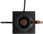 Load image into Gallery viewer, Fellow Stagg EKG Pro Electric Gooseneck Kettle - Pour-Over Coffee and Tea, Quick Heating, Precise Temperature Control, Scheduling, Built-in Brew Timer, Matte Black with Walnut Wood Handle, 0.9 Liter