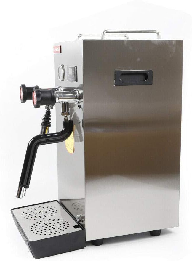 Commercial Milk Frother Machine Multi-purpose Electric Water Boiler Dispenser 2500W 2.1Gal Automatic Boiling Water Frother Commercial Steam Milk Foam Machine for Coffee Shop, Bar, Milk Tea Shop