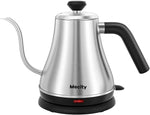 Load image into Gallery viewer, Mecity Electric Kettle Gooseneck Water Kettle Stainless Steel Tea Kettle Water Boiler Fast Heating, Auto Shut Off, 27 fl oz, 1000W, Stainless Steel