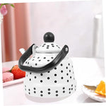 Load image into Gallery viewer, Zerodeko Vintage Enamel Tea Kettle with Handle Portable Water Boiling Kettle for Induction Electric Gas Stoves for Home Office Restaurant Dorm Use