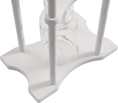 Cold Brew Drip Coffee Maker, 2500ml/84.54oz Ice Coffee Brewer Machine Dripper Pot Cold-Drip Coffee Tower with Glass Container Wood Stand for Home Office