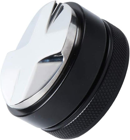 51mm Adjustable Espresso Coffee Distributor,Espresso Distribution Tool with 4 Angled Slopes Fits 51mm Bottomless Portafilter