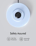 Load image into Gallery viewer, Electric Tea Kettle for Boiling Water, Wide Open Lid Stainless Steel Water Boiler, 1500W/1.7L for Coffee/Tea Brewing, Auto Shut Off &amp; Boil Dry Protection, Cordless Swivel Base &amp; LED Indicator, Blue