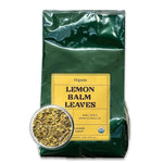 Load image into Gallery viewer, Worldwide Botanicals Organic Lemon Balm Tea, 1Lb - Loose Leaf Premium Herbal Tea | 100% Pure Lemon Balm Leaves | For Stress Relief and Good Digestion | Kosher