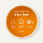 Load image into Gallery viewer, Steven Smith Teamaker Meadow No. 67, Chamomile, Rooibos, Hyssop &amp; Rose Petals, Herbal Tea Blend, Caffeine-Free, Sugar-Free, Sustainably Grown, Tea Bags, 15 Sachets, 0.85oz each