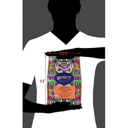 Orinoco Organic Mocha-Java Blend 2.5lb bag, Medium Roast, Whole Bean Coffee, 100% Organic Fair Trade Arabica beans…