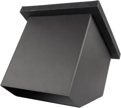 Stainless Steel Espresso Coffee Ground Knock Box Chute, Built-in Desktop Waste Bucket, Bottomless Knocking Residue Box