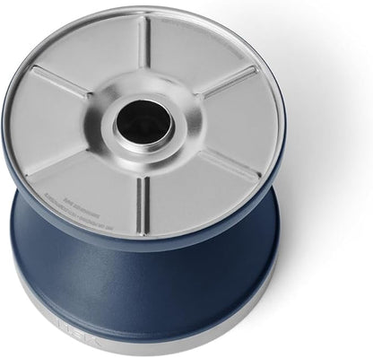 YETI Pour Over Coffee Maker Accessory Ramblers, Designed for Perfect Coffee Extraction Anywhere, Stainless Steel, fits any V60 Filter, Navy