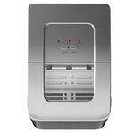 Load image into Gallery viewer, COSTWAY Countertop Ice Maker, 26Lbs/24H Portable Ice Machine with Self-Cleaning Function, Bullet Ice Cubes Ready in 8 Mins, Scoop and Removable Basket,Ice Maker for Home Party Bar, Silver