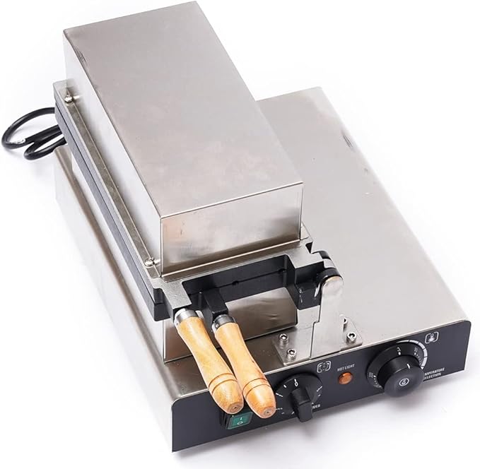 1.8KW Electric Bubble Waffle Ball Machine, Stainless Steel Pancakes Muffins Baking Machine, Portable Pancake Ball Maker for Home, Commercial (11.8 * 16.1 * 8.1in)