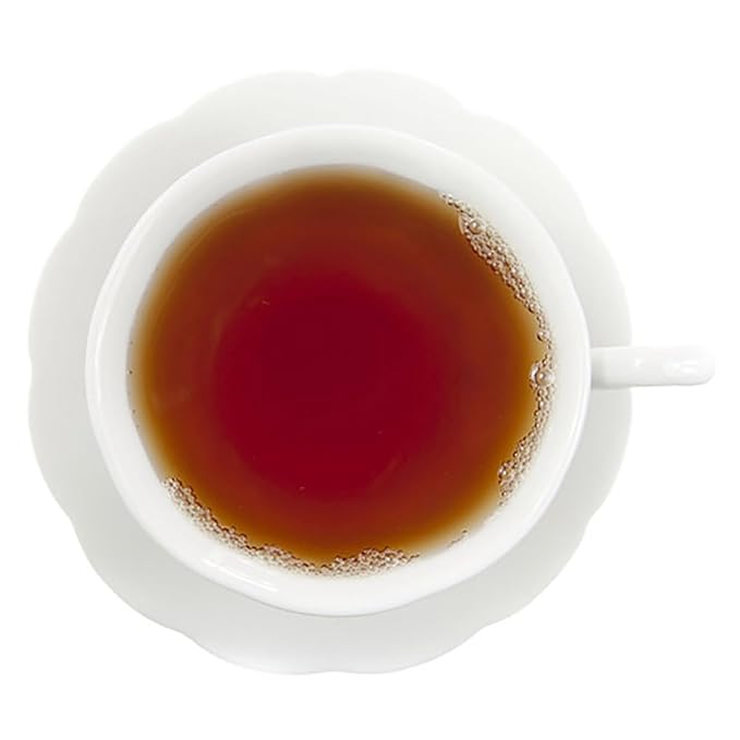 Brazilian Guava Tea - 4oz | Loose Leaf Black Tea with Guava Flavor | Sweet Tangy Fruity Blend | Ethical Partnership Sourced | Tropical Ceylon Tea | Bold Flavor | Refreshing