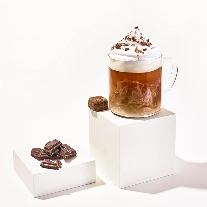 Tea Drops 30 Bulk Pack Organic Chocolate Earl Grey Bagless Tea - Loose Leaf, Lightly Sweetened, On-The-Go. Plastic-Free - Iced or Hot Tea