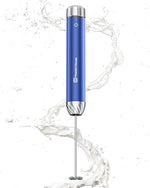 Load image into Gallery viewer, Maestri House Rechargeable Milk Frother with Stepless Speed Control, Handheld Electric Foam Maker Waterproof Drink Mixer Foamer with Stainless Steel Stand &amp; Detachable Whisks for Lattes, Cappuccino