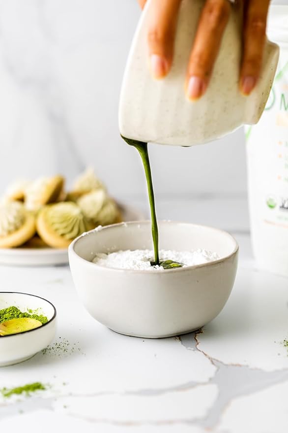 Aiya Certified USDA Organic Culinary Grade Matcha Green Tea Powder - Ideal for Baking, Lattes, Smoothies - Gluten-Free & Non-GMO - 100g Bag (3.53 oz)