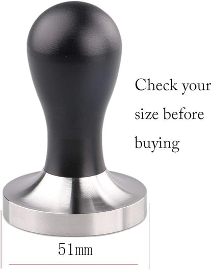 Coffee Tamper 51mm Barista Espresso Base Coffee Bean Press
