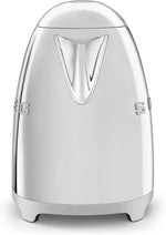 Load image into Gallery viewer, SMEG 50's Retro Style Electric Water Kettle with Automatic Shutoff, Removable Base, and Water Indicator, KLF03SSUS, Polished Stainless Steel